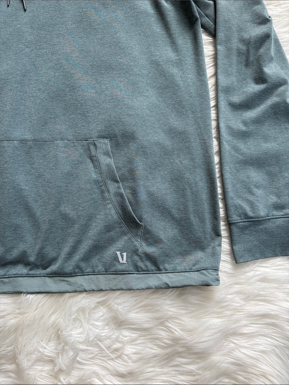 Vuori Sunday Element Hoodie Green Size XL - Picture 7 of 13